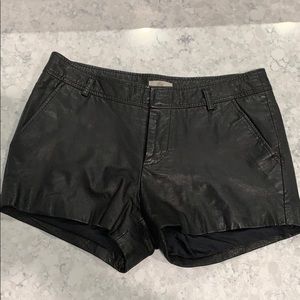 Joie leather shirt in size 2